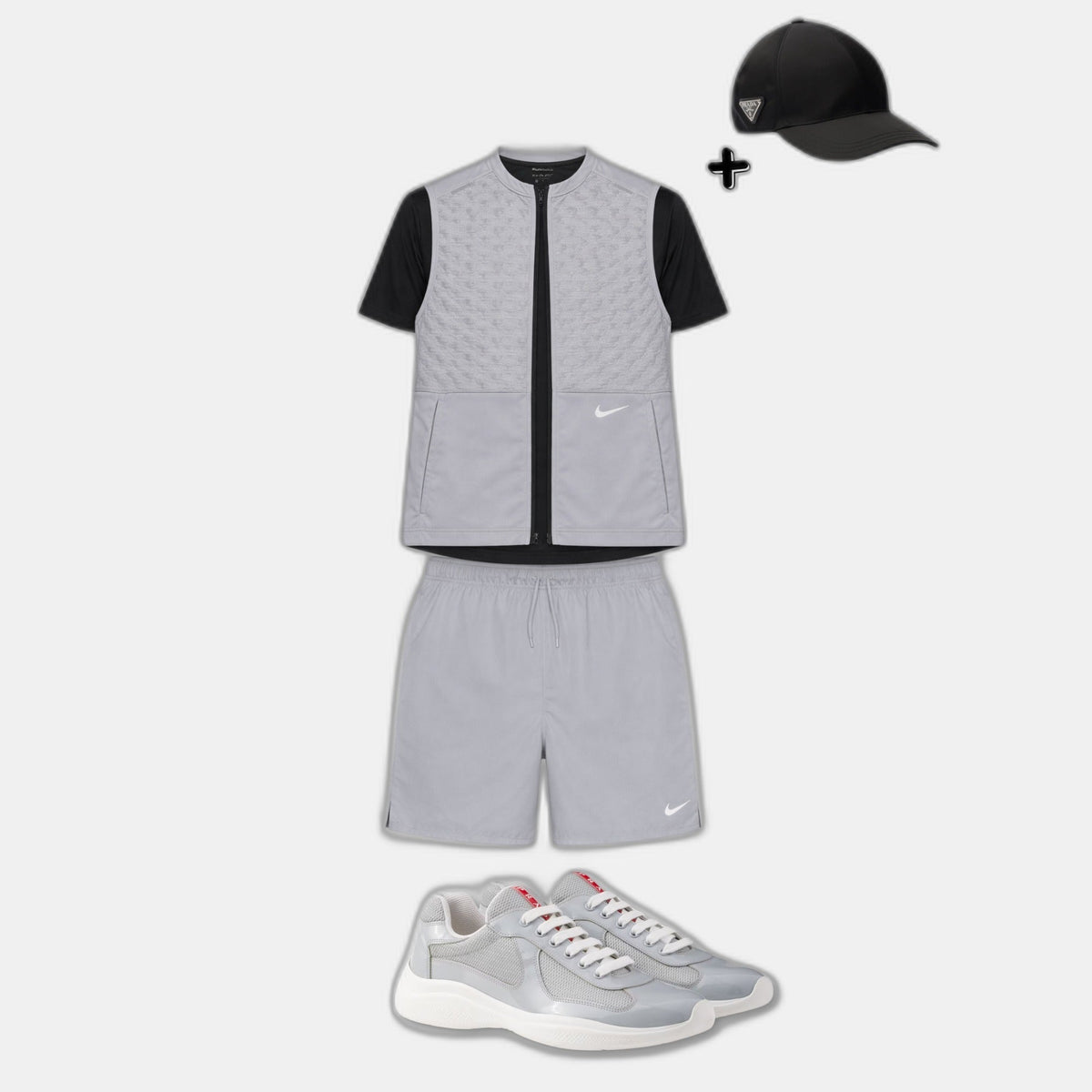 Outfit Therma Fit Gris + Casquette Offerte