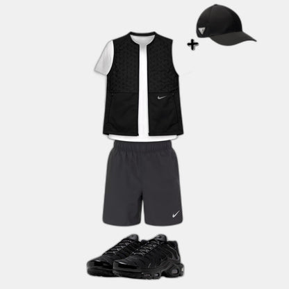 Outfit Therma Fit Noir + Casquette Offerte