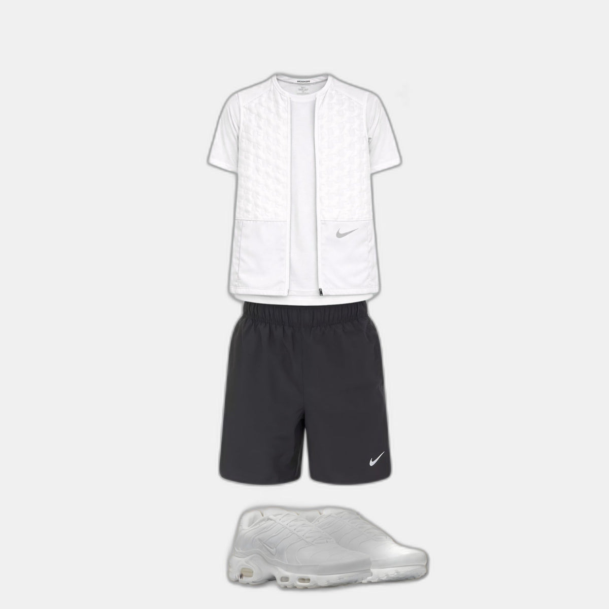 Outfit Therma Fit Blanc + Casquette Offerte