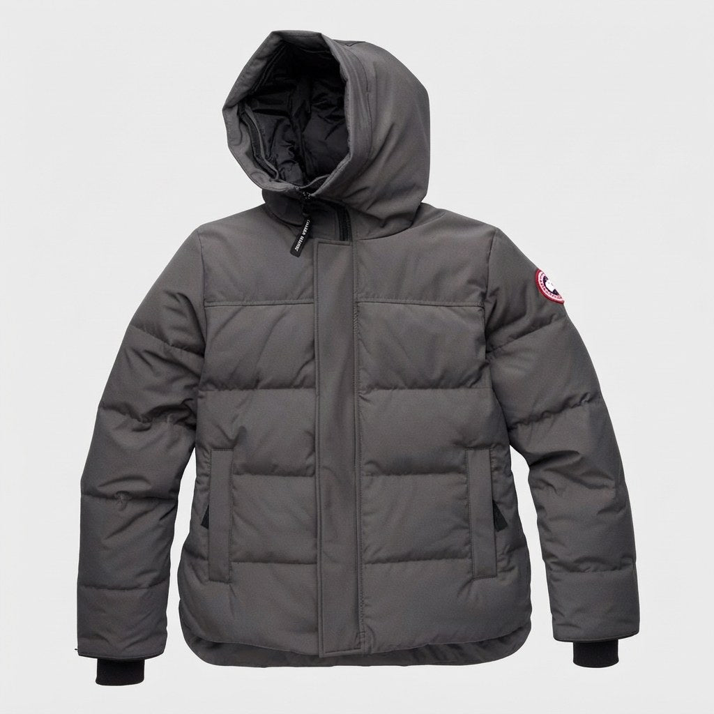 Doudoune Canada Goose Capuche Gris