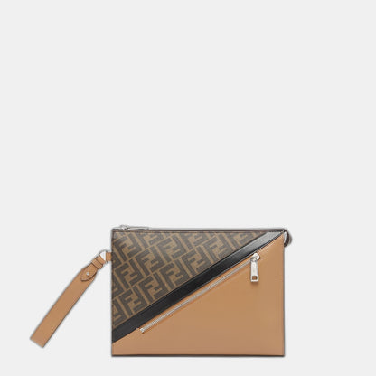 Pochette plate Fendi Diagonal