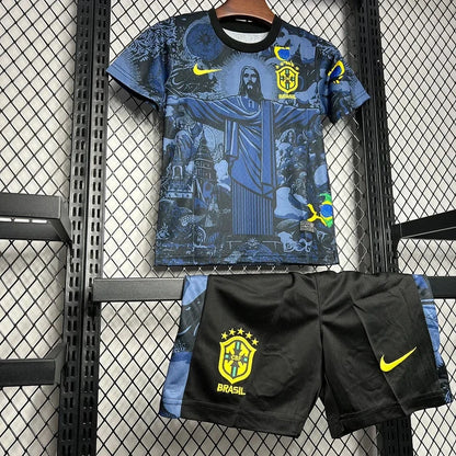Kits enfant Brésil x Jesus Christ Domicile Junior Enfant 2024-2025