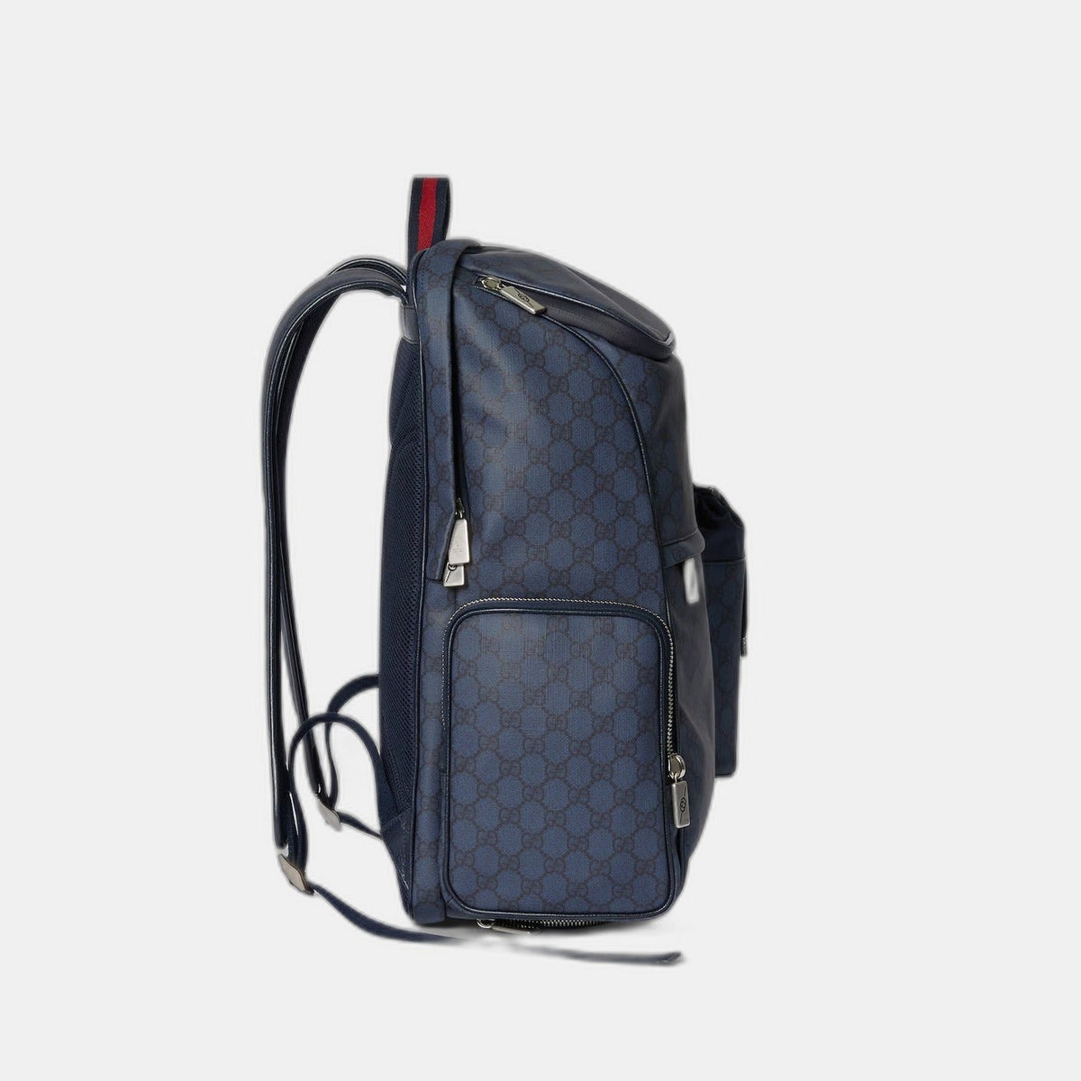 Sac à dos avec détail bande Web moyen format