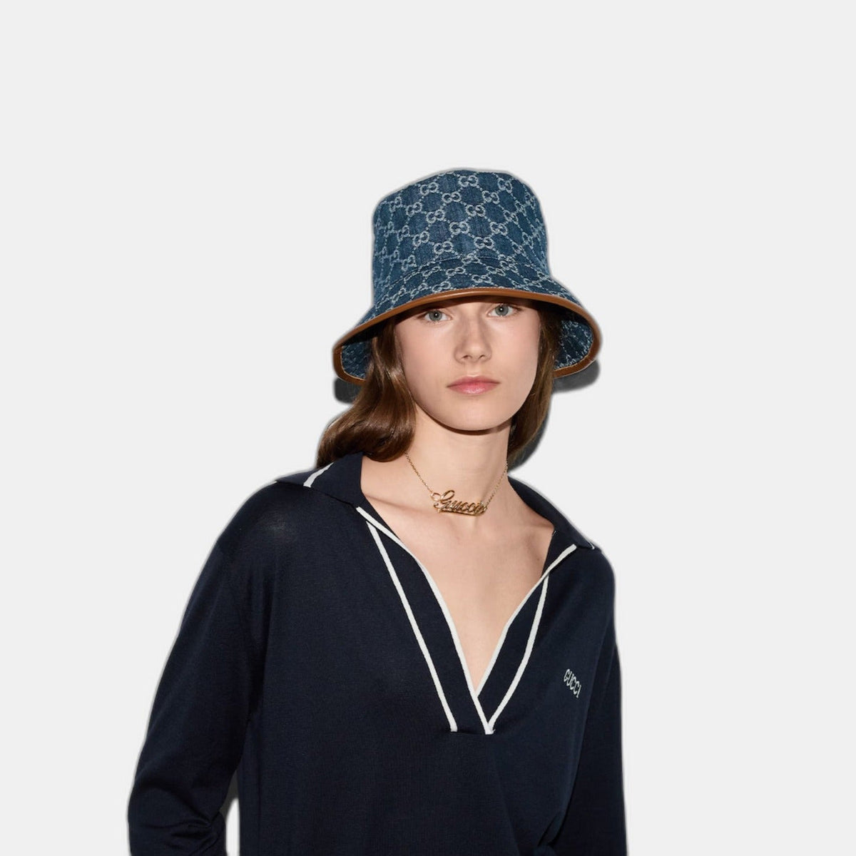 Bob en denim GG