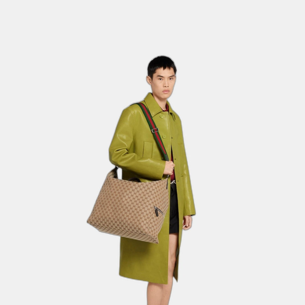 Sac de voyage en toile GG moyen format - #3