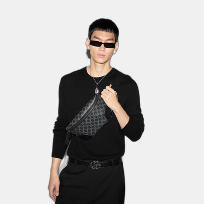 Sac ceinture GG Emblem moyen format