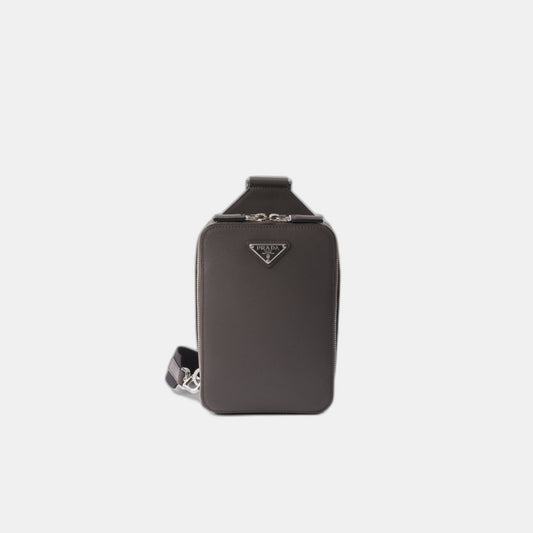Sac Prada Brique en cuir Saffiano - #4
