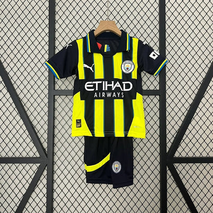 Kit Enfant Manchester City extérieur 2024-25