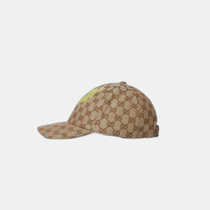 Casquette de baseball en toile GG avec imprimé