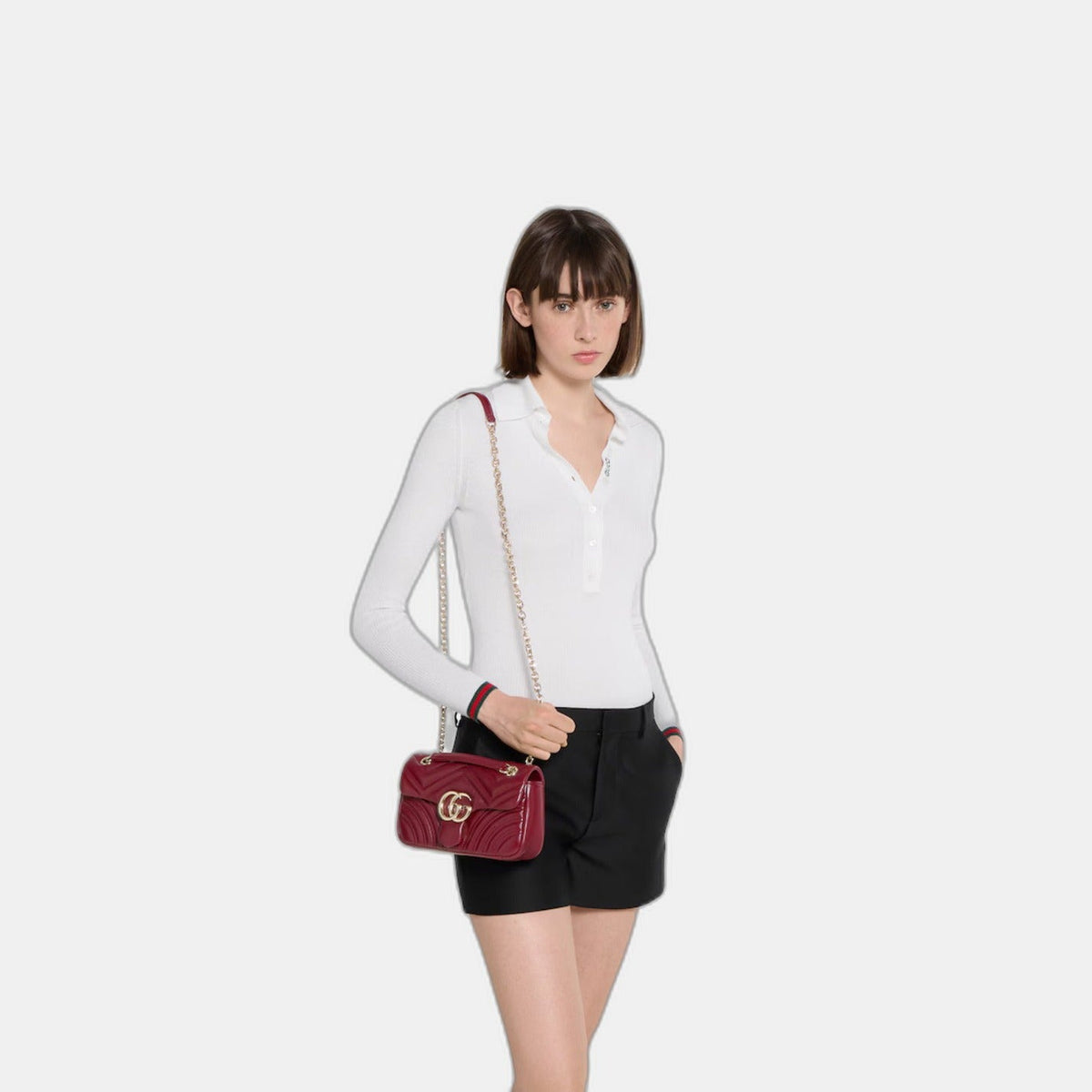 Sac à épaule GG Marmont petit format - #5