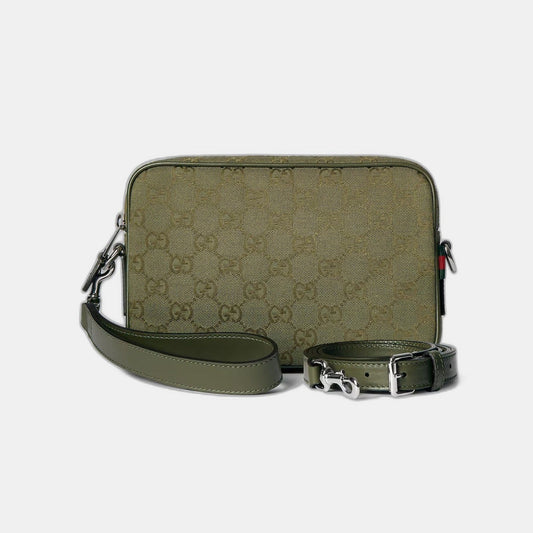 Sac à bandoulière en toile GG petit format - #4