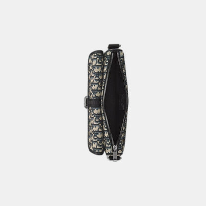 Sac bandoulière Dior 8 Noir et Beige