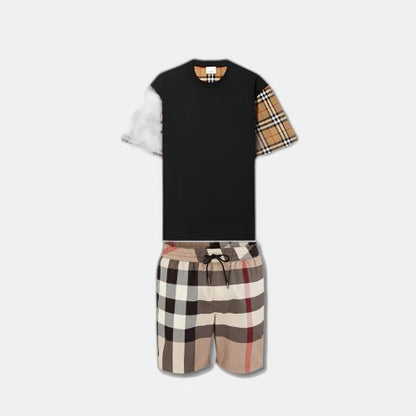 Ensemble Burb°rry Noir + Casquette Offerte