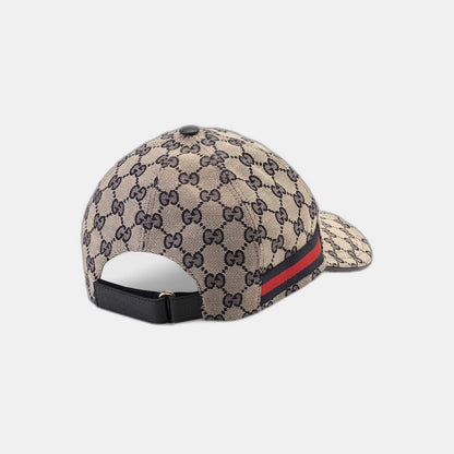 CASQUETTE EN TOILE ORIGINAL GG AVEC BANDE WEB