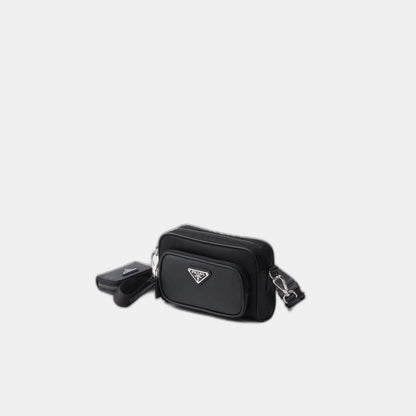 Sac porté épaule en Re-Nylon et cuir Saffiano - #2
