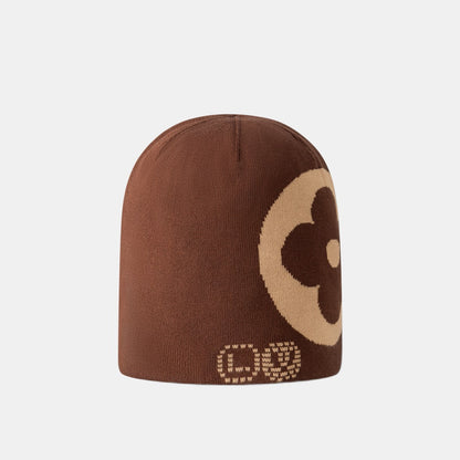 Bonnet LV Fit Monogram Marron