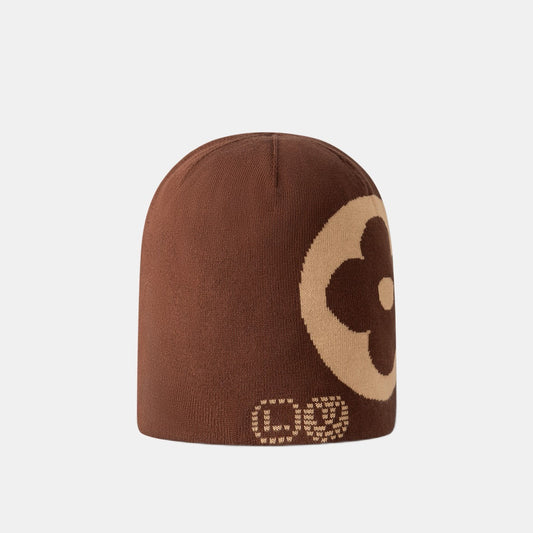 Bonnet LV Fit Monogram Marron