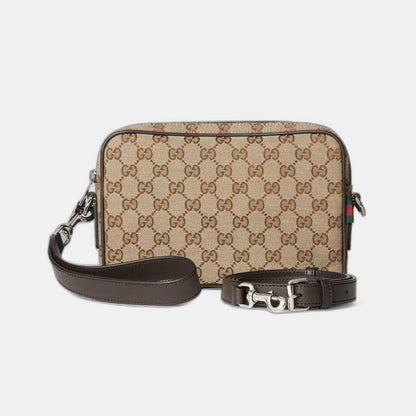 Sac à bandoulière en toile GG petit format - #5