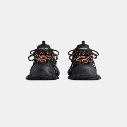 SNEAKER TRACK TRAIL LACES POUR HOMME EN NOIR/ORANGE