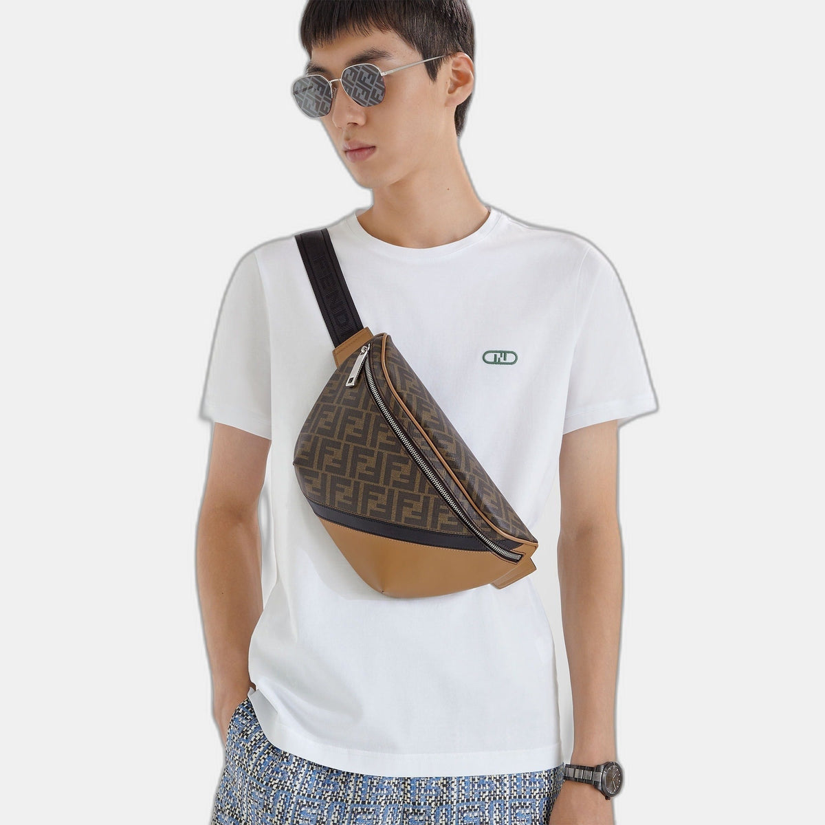 Sac banane Fendi Diagonal - #1