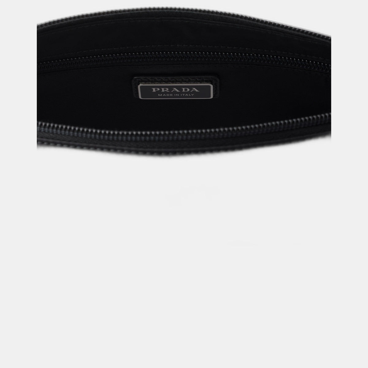 Sac de taille moyenne porté épaule en Re-Nylon et cuir Saffiano - #1