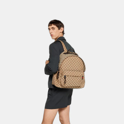 Sac à dos en toile GG moyen format - #3