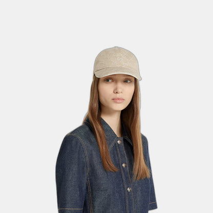 Casquette en denim GG avec détail Mors