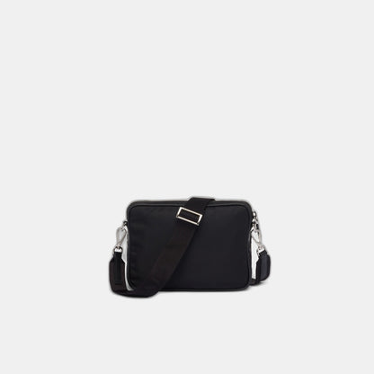 Sac porté épaule en Re-Nylon et cuir Saffiano - #8
