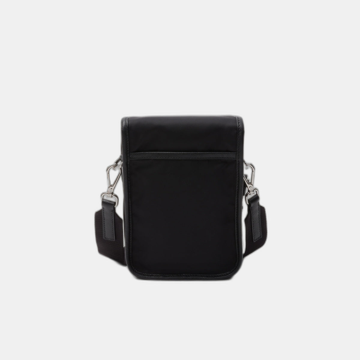 Sac porté épaule en Re-Nylon et cuir Saffiano - #6