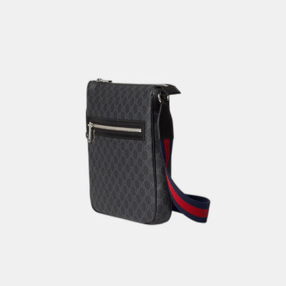 Sac à bandoulière GG Black moyen format - #1