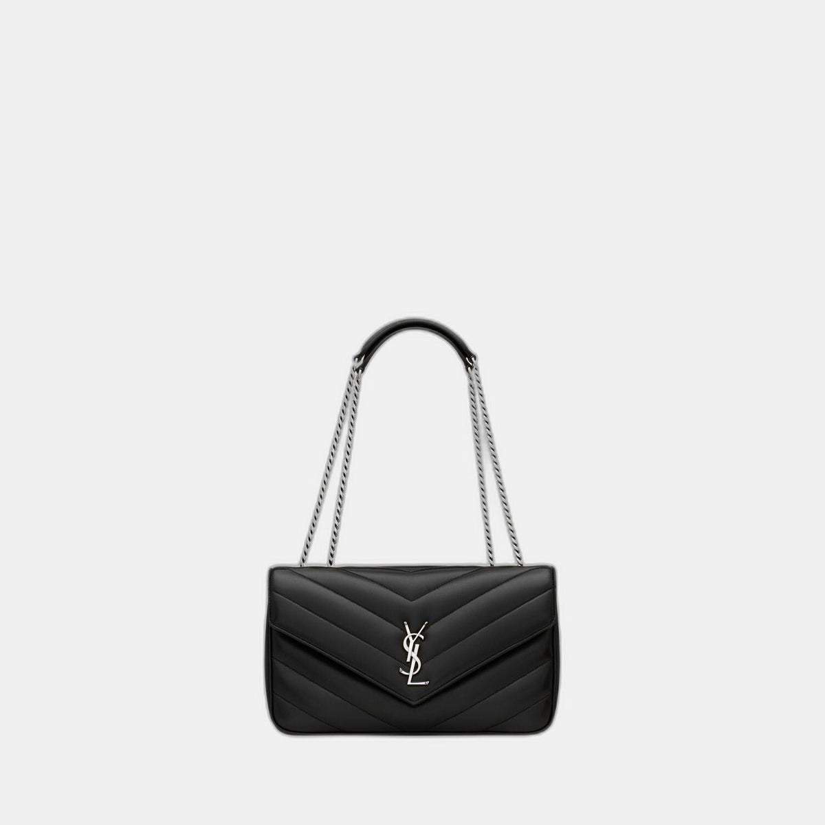 LOULOU MEDIUM EN CUIR MATELASSÉ - YSL (3)