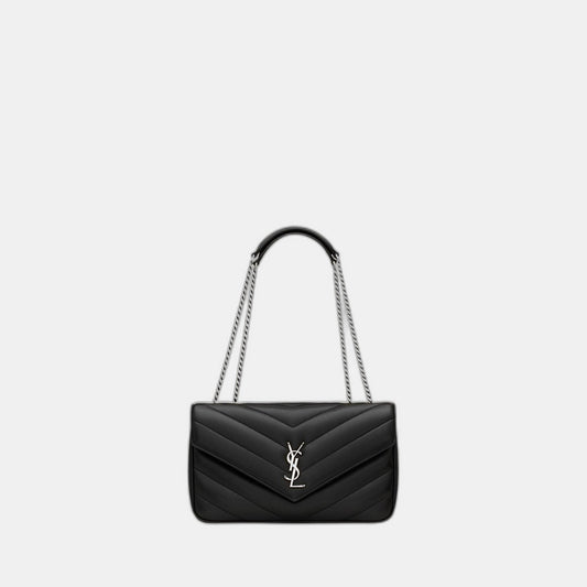 LOULOU MEDIUM EN CUIR MATELASSÉ - YSL (3)