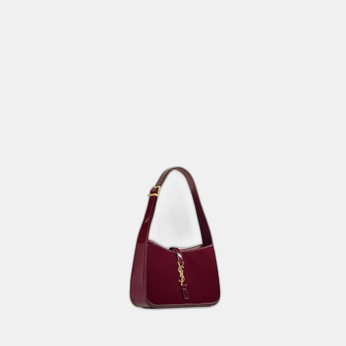 LE 5 À 7 EN CUIR VERNI - YSL