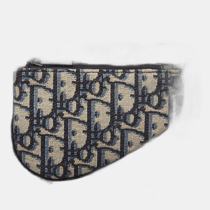 Triple Pouch Saddle Noir et Beige