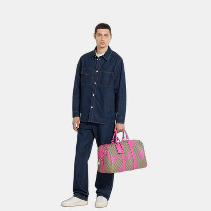 Sac de voyage avec imprimé moyen format