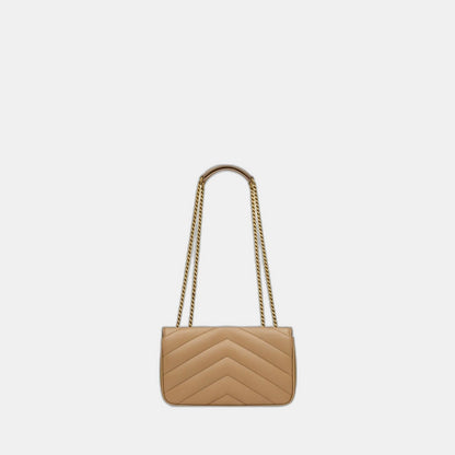 LOULOU SMALL EN CUIR MATELASSÉ - YSL