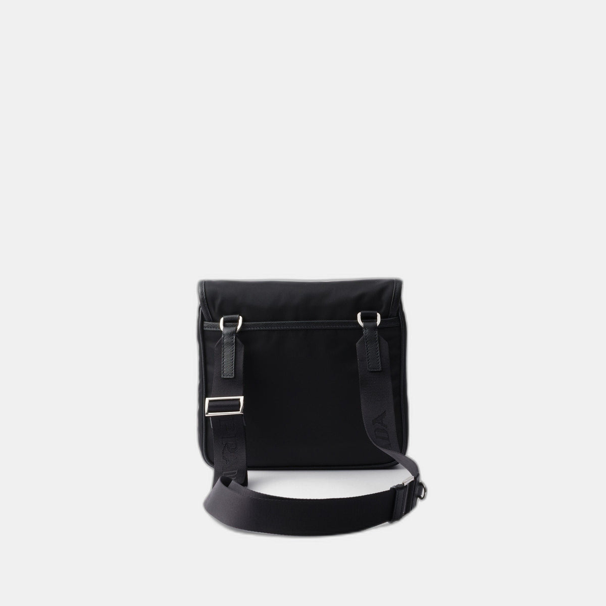 Sac porté épaule en Re-Nylon et cuir Saffiano - #13