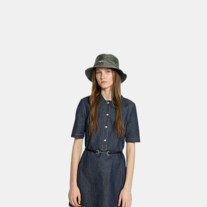 Chapeau bob réversible en nylon GG - Gucci casquette (2)