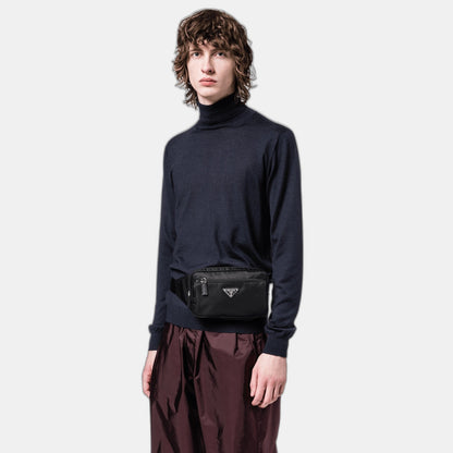 Sac banane en Re-Nylon et cuir Saffiano - #3