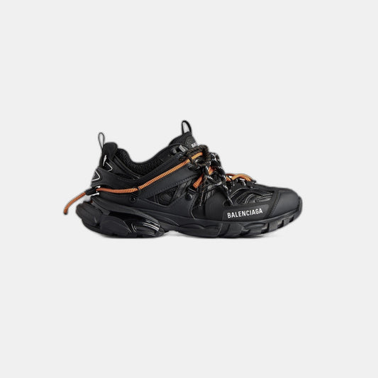 SNEAKER TRACK TRAIL LACES POUR HOMME EN NOIR/ORANGE