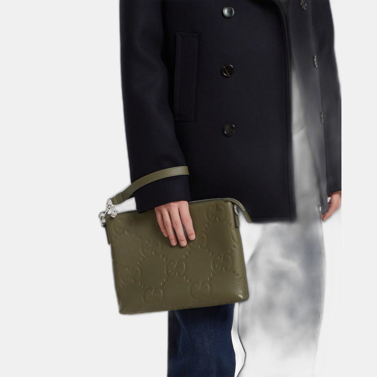 Sac à bandoulière GG jumbo moyen format - #1