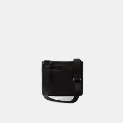 Sac porté épaule en Re-Nylon et cuir Saffiano - #10