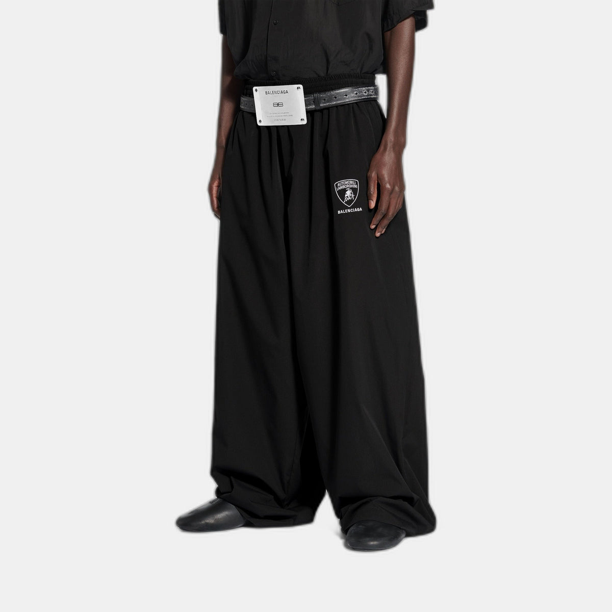 PANTALON TRACKSUIT BALENCIAGA I AUTOMOBILI LAMBORGHINI EN NOIR