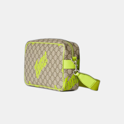 Sac à bandoulière avec imprimé moyen format