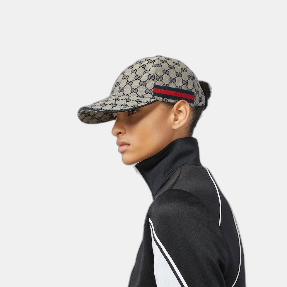 CASQUETTE EN TOILE ORIGINAL GG AVEC BANDE WEB