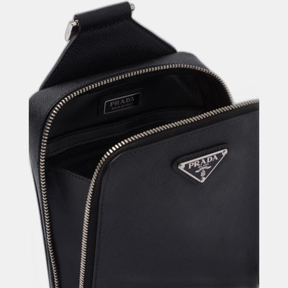 Sac Prada Brique en cuir Saffiano - #3