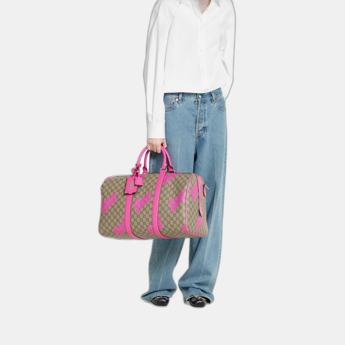 Sac de voyage avec imprimé moyen format