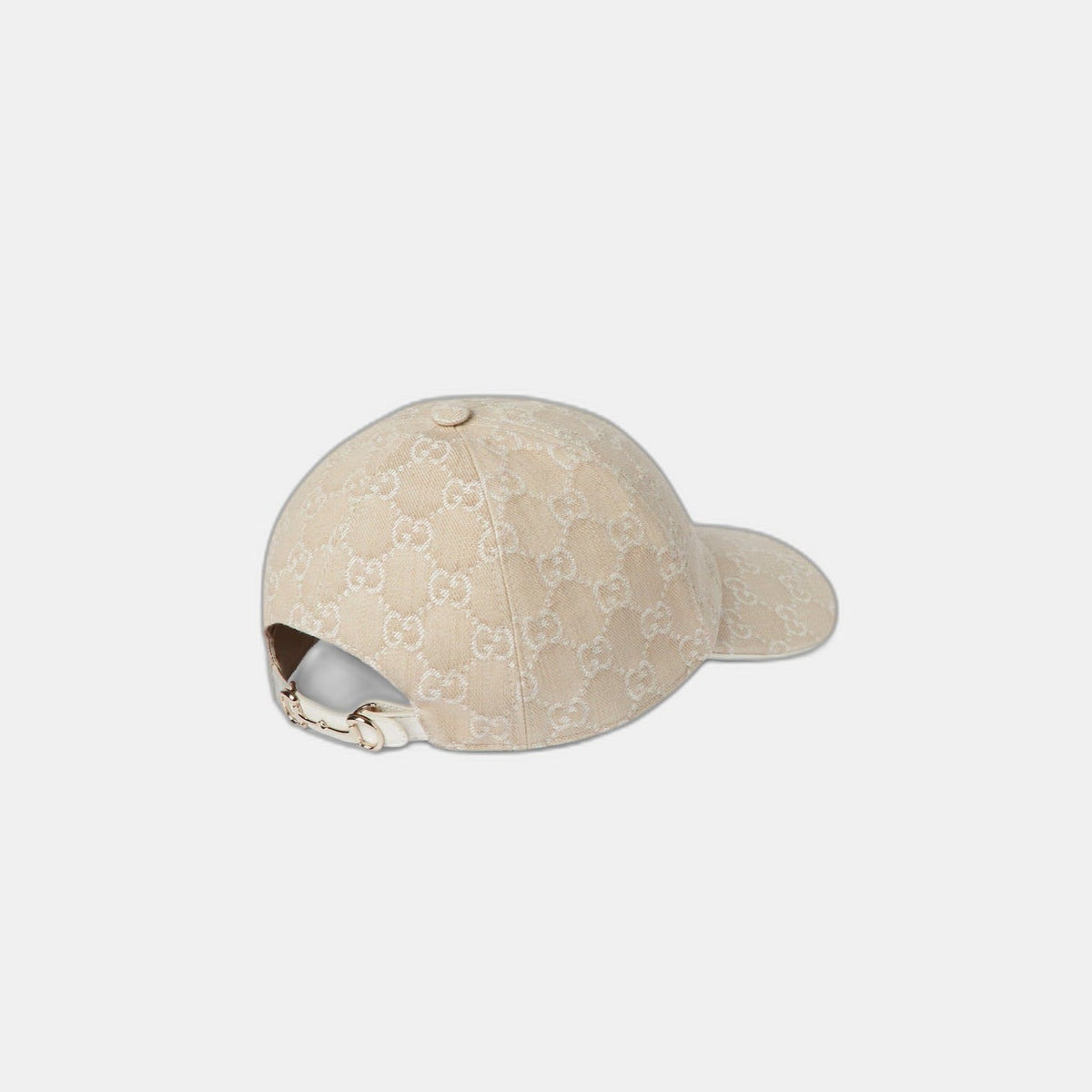 Casquette en denim GG avec détail Mors