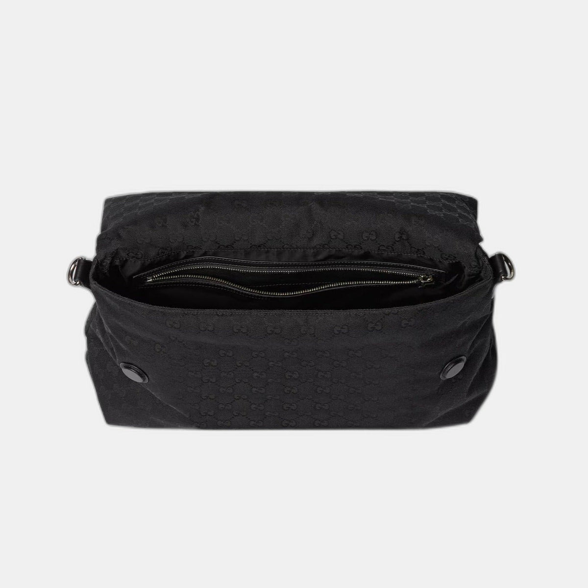 Sac à bandoulière en toile GG grand format - #1