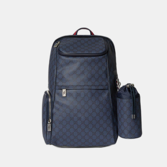 Sac à dos avec détail bande Web moyen format